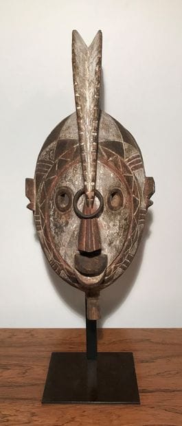 Style mask. Mossi people. Burkina Faso. 
H.:...