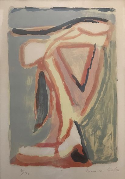 Bram Van VELDE (1895-1981) :
COMPOSITION....
