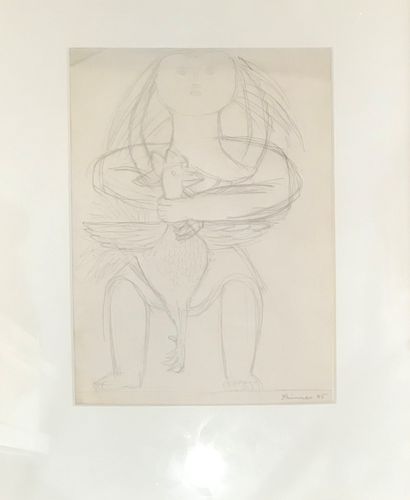Anton PRINNER (1902-1983) :
LE COQ ÉTRANGLÉ....