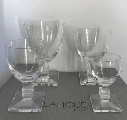 LALIQUE France. Modèle ARGOS.
Neuf grands...