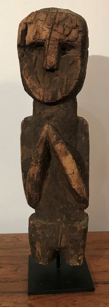 Wood carving. Nepal. 
H.: 36cm.