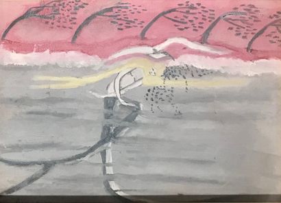 Hélène PERDRIAT (1894-1969) :
SIREN AND GOAT,...