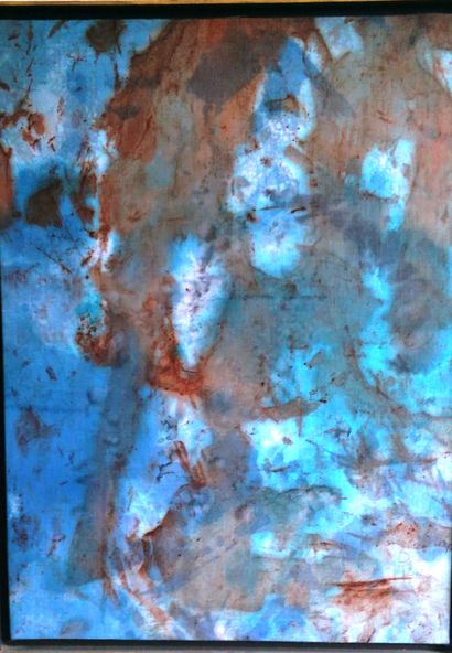 Henri PFEIFFER (1907-1994) :
BLUE AND OCHRE...