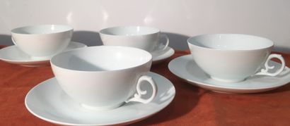 Royal Copenhague.
Six tasses à thé et leur...