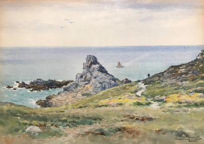 Léon HAMONET (1877-1953) :
CHÂTEAU-NOYÉ ET...