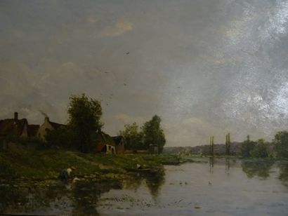 Hippolyte Camille DELPY (1842-1910) :

RIVER...