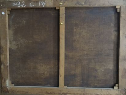 École ITALIENNE, dans le goût de Salvator...
