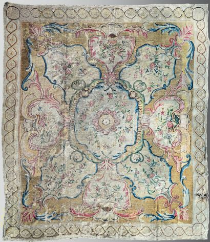 Carpet in the point of the Savonnerie with...