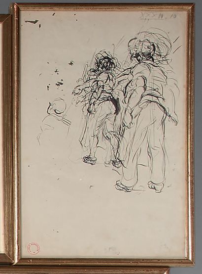 Alfred DEHODENCQ (1822-1882) :
STUDY FOR...