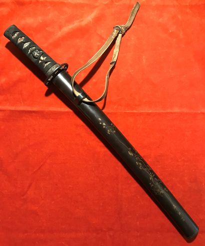 Shinshinto wakizashi shinogi zukuri, hamon...