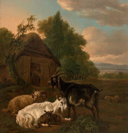 Jacob Van der DOES (1653-1673) :
PAYSAGE...