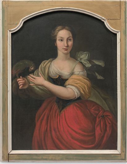 Ecole Française du XVIIIe siècle :
PORTRAIT...