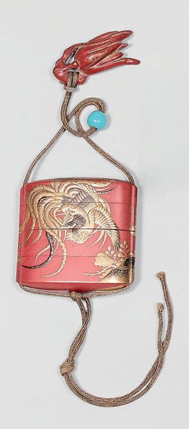 JAPON - XIXe siècle.
Two inro :
- with three...