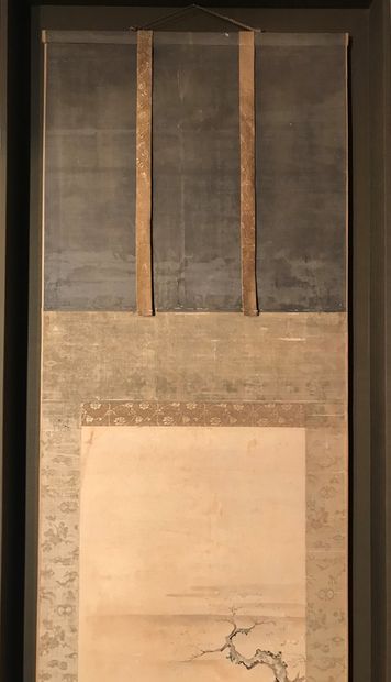JAPON - XIXe siècle.
Ink and colours on paper,...