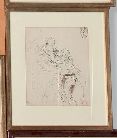 Alfred DEHODENCQ (1822-1882) :
THE RETURN...