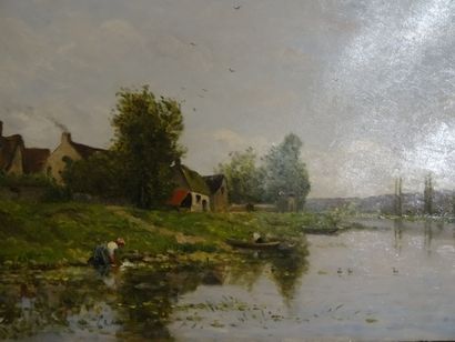 Hippolyte Camille DELPY (1842-1910) :

RIVER...