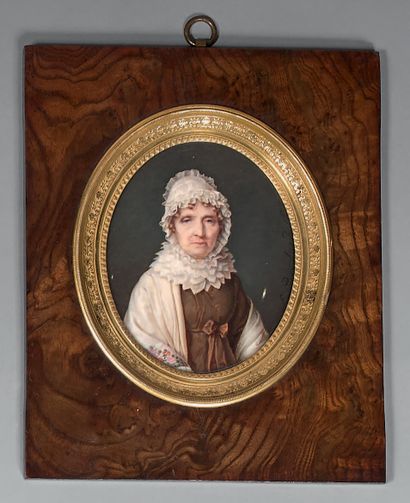 Étienne BOUCHARDY (1797-1850) :
Oval miniature...