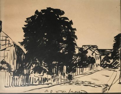 André DUNOYER DE SEGONZAC (1884-1974) :
UNE...