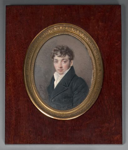Henri-Joseph HESSE (1781-1849) :
Oval miniature...