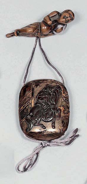 JAPON - Milieu Époque EDO (1603-1868).
A...