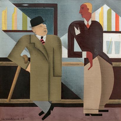 Pierre DE MARIA (1896-1984) :
TWO MEN ACCOMPLISHED...