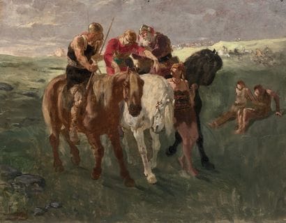 Evariste Vital LUMINAIS (1822-1896) :
GAULOIS...