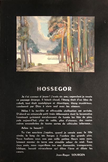 Jean-Roger SOURGEN (1883-1978) :
- HOSSEGOR,...