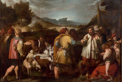 Attribué à Pedro de ORRENTE (1580-1645) :
JACOB...