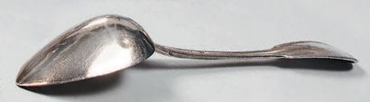 Cuiller à ragoût en argent (800), modèle...