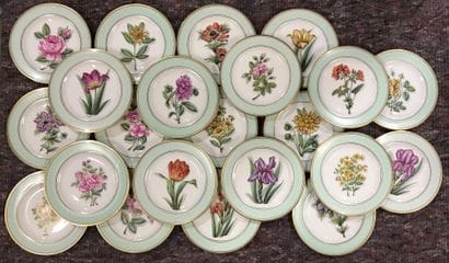 Théodore HAVILAND Limoges.
Suite de vingt-deux...