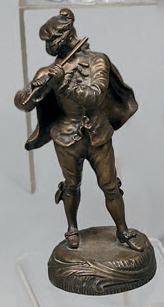 SAINSBURGER, vers 1900
LE JOUEUR DE FLÛTE....