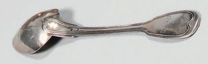 Cuiller à ragoût en argent (800), modèle...