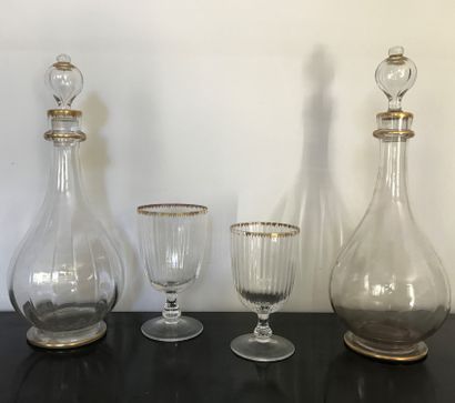 Cristal de MURANO.

Suite de onze grands...