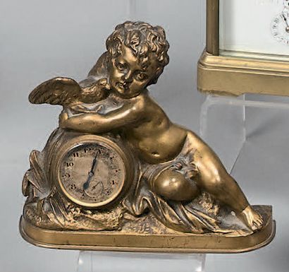 Léon BRUNSWICK, vers 1900.
Pendulette en...