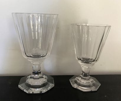 SAINT LOUIS.
Service de verres à pied en...