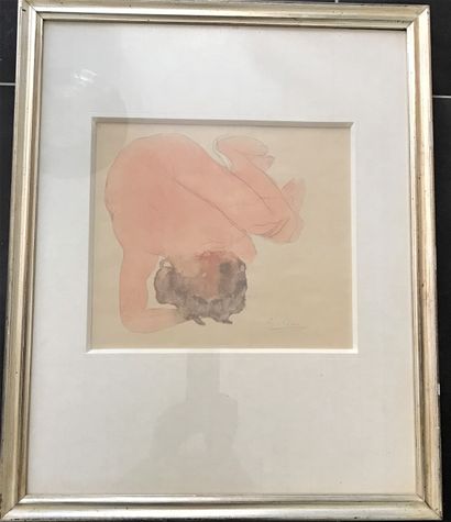 After Auguste RODIN :

Suite of four color...