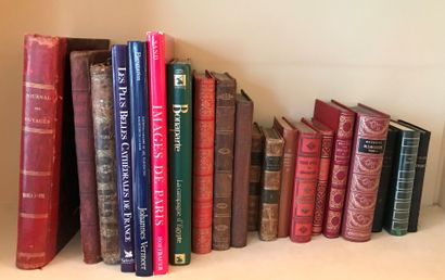 Very small set of bound and stapled book...