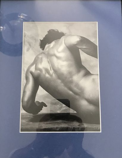 Lot composed of : 

- a reproduction of a...