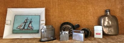 Mannette on the theme of the navy: ashtrays,...