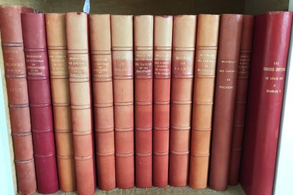 A set of volumes Merveilles des châteaux...