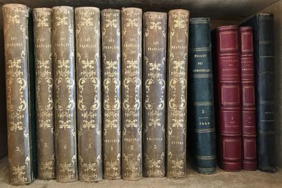 A set of various bound and paperback books,...