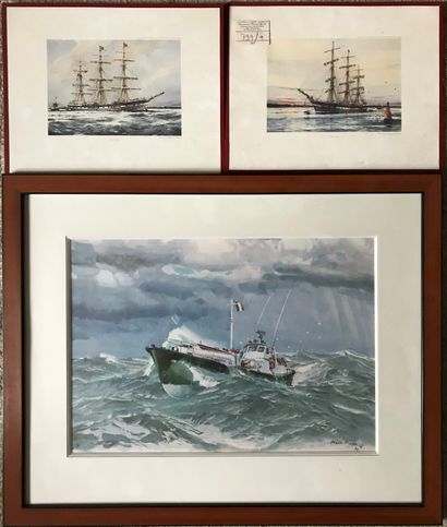 MARIN-MARIE (1901-1987): FISHING BOAT ON...