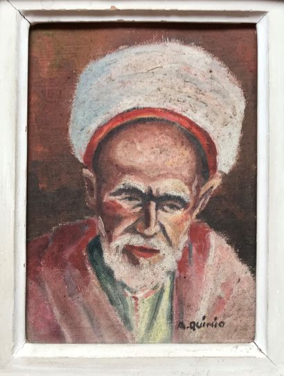 A. QUINIO (Orientalist school of the 20th...