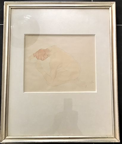 After Auguste RODIN :

Suite of four color...
