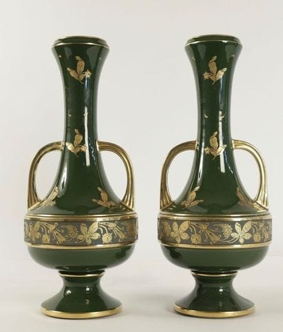 PINON-HEUZÉ à Tours.

Paire de vases en céramique...