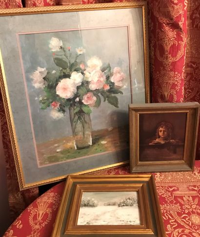 Lot : 

- Claude MONET (d’après), paire de...