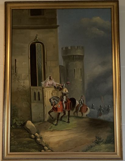 ÉCOLE FRANÇAISE du milieu du XIXe siècle...