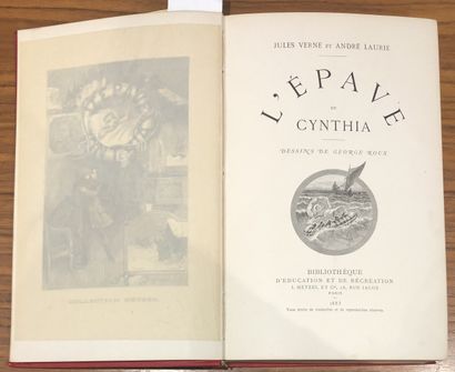 Jules VERNE & André LAURIE. THE WRECK OF...