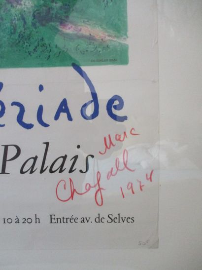 Marc CHAGALL (Charles SORLIER graveur) :...