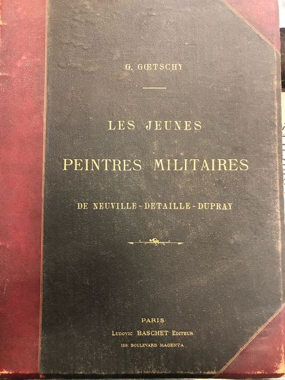 Gustave GOETSCHY, Les jeunes peintres militaires,...